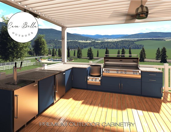 Outdoor Kitchens by Casa Bella Outdoor Kitchen Cabinetry