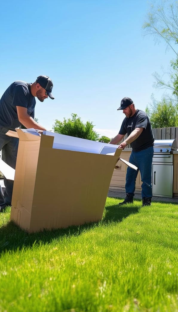 how to build an outdoor kitchen