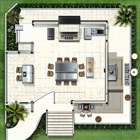 design outdoor kitchen