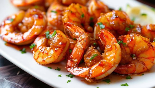 grilled bbq shrimp